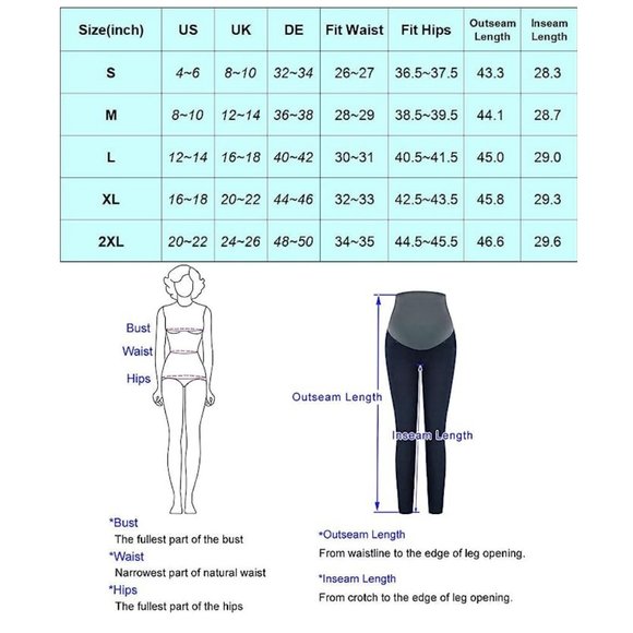 Maacie Maternity Casual Elastic 'Secret Fit' Skinny Pants M *NWT* - Picture 7 of 7